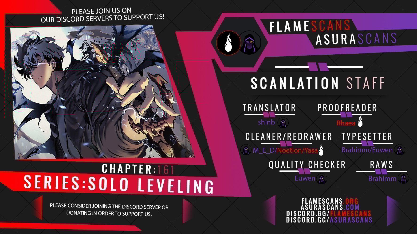 Solo Leveling, Chapter 161 image 01